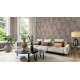 Braon cvetna tapete - 85017
