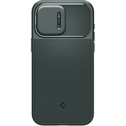 Чохол Spigen для Apple iPhone 15 Pro Optik Armor MagFit, Abyss Green
