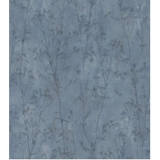 Cvetna plava tapeta - 01444