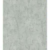 Cvetna zelena tapeta - 01451