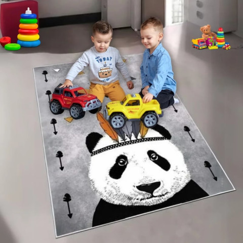 Dečiji tepih – panda sa perjem (120 x 180cm)