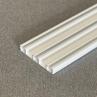 Garnišna - aluminijumska trokanalna bela