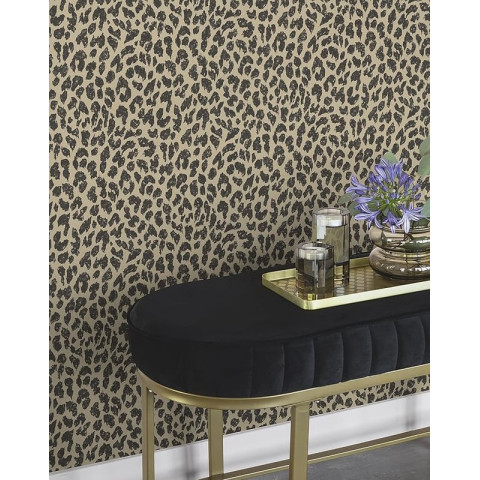 Leopard print tapeta