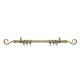 Metalna jednokanalna garnišna - zlatna boja